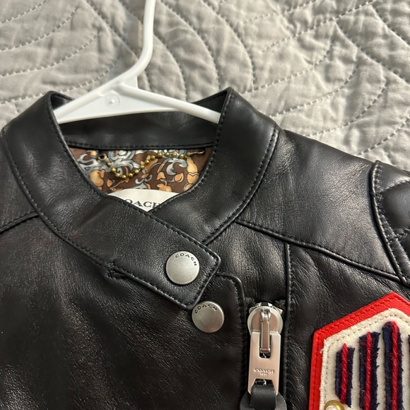 Vintage Coach biker jacket - Picture 5 of 8